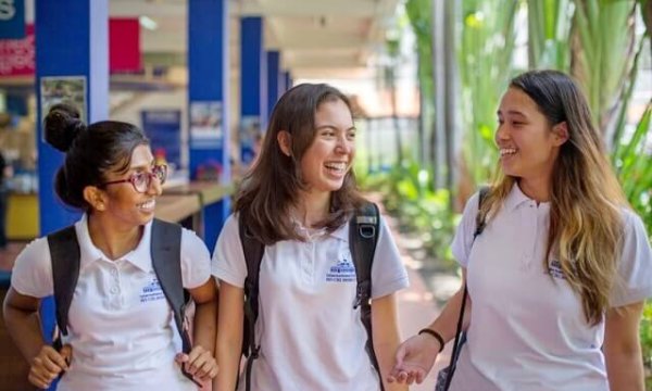 Students in IB School in Vietnam