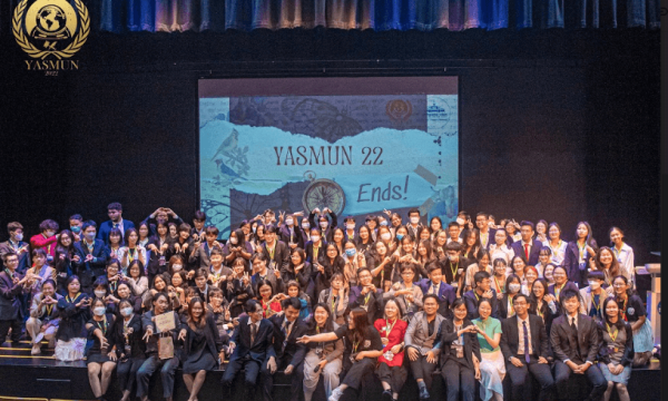 Participants at the Youth Ascendancy Model United Nations 2022, hosted by ISHCMC. (Photo Credit, YASMUN)