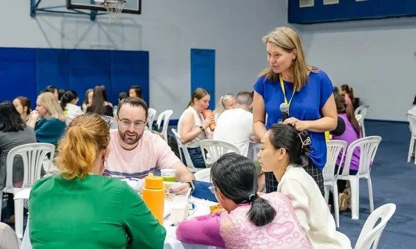 ISHCMC teachers at a professional development day